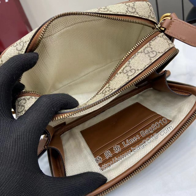 Gucci專櫃古馳最新款2025早春男士包袋系列單肩斜挎包 jh2799型號：821217